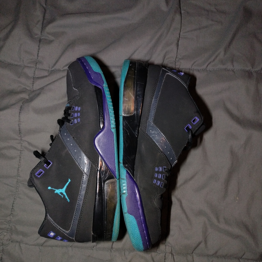 Men's size 11 Jordan flight 23, black concord - Picture 2 of 4